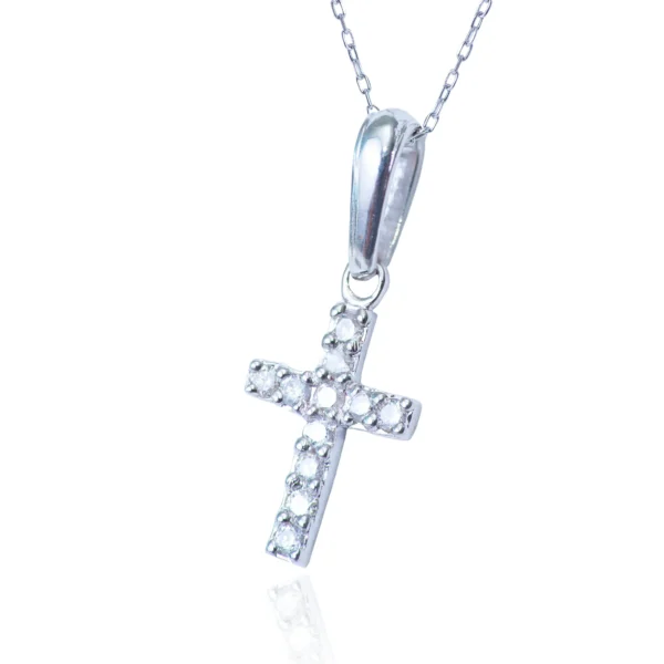 Dije Mini Cruz OB Diamantes